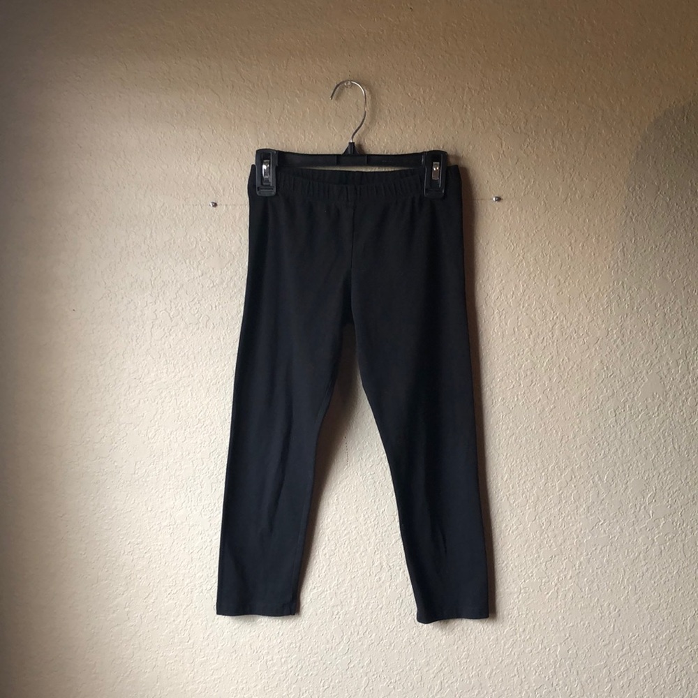 Lipgloss Black Leggings Girls Size Small 7/8